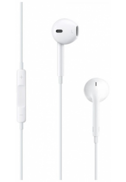Наушники с микрофоном Apple EarPods 3 5mm MNHF2ZM/A В отличие от круглой формы обычных