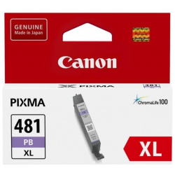 Картридж Canon CLI 481PB XL (2048C001) для PixmaTS8140TS/TS9140  голубой 2048C001 Оригинальный