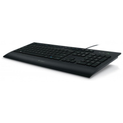 Клавиатура Logitech K280e черный USB 920 005215 Проводная Corded Keyboard