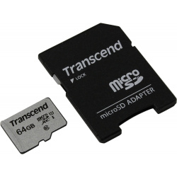 Карта памяти micro SDXC Transcend 64Gb 300S UHS I U1 + ADP (90/45 Mb/s) TS64GUSD300S A Хотите