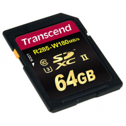 Карта памяти Transcend 64Gb 700S SDXC UHS II U3 V90 (285/180 MB/s) TS64GSDC700S