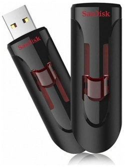 Флешка SanDisk Cruzer Glide 16GB (SDCZ600 016G G35) USB3 0 черный SDCZ600 G35 USB флеш накопитель