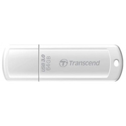 Флешка Transcend JetFlash 730 64GB белый TS64GJF730 Флеш диск весит всего 8