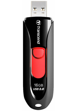 Флешка Transcend JetFlash 590 16Gb черный TS16GJF590K – USB накопитель