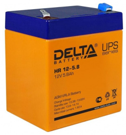 Батарея для ИБП Delta HR 12 5 8 Герметизированный VRLA cвинцово кислотный аккумулятор