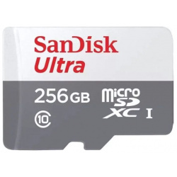 Карта памяти SanDisk Ultra microSDXC 256GB 100MB/s SDSQUNR 256G GN3MN