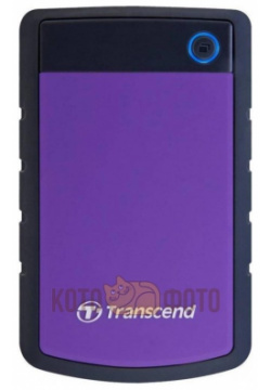 Внешний HDD Transcend StoreJet 25H3 2Tb Purple (TS2TSJ25H3P) TS2TSJ25H3P Удобный портативный