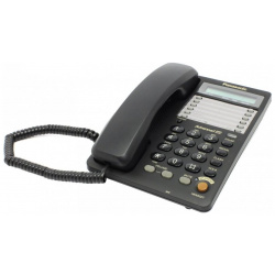 Телефон проводной Panasonic KX TS2365RUB черный