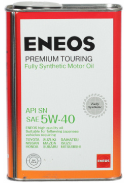 Моторное масло Eneos Premium TOURING SN 5W 40  1 л