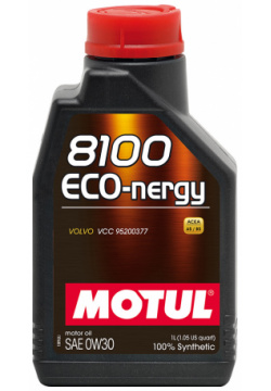 Моторное масло Motul 8100 Eco nergy 0W 30  1 л