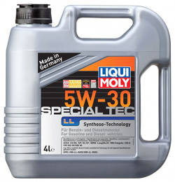 Моторное масло Liqui Moly Special Tec LL 5W 30  4 л — всесезонное