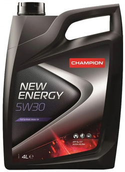 Масло моторное Champion New Energy 5W 30 4л