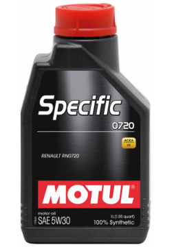 Моторное масло Motul SPECIFIC 0720 5W 30  1 л