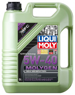 Моторное масло Liqui Moly Molygen New Generation 5W 40  5 л
