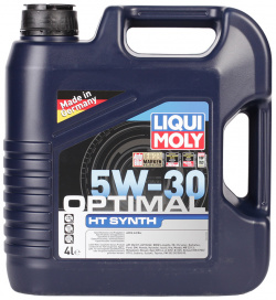 Моторное масло Liqui Moly Optimal HT Synth 5W 30  4 л — всесезонная