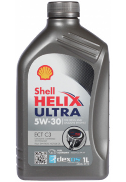 Моторное масло Shell Helix Ultra ECT С3 5W 30  1 л —