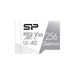 Карта памяти Silicon Power microSDXC 256Gb Class10 SP256GBSTXDA2V20SP Superior adapter Тип карты: