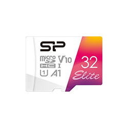 Карта памяти Silicon Power microSDHC 32Gb Class10 SP032GBSTHBV1V20SP Elite adapter Тип карты: