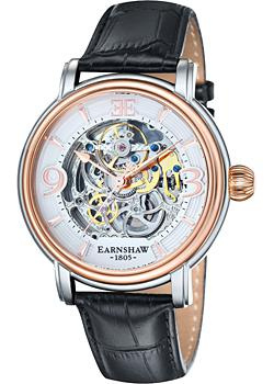 мужские часы Earnshaw ES 8011 06  Коллекция Longcase Циферблат скелетон