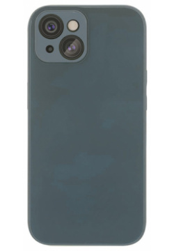 Чехол накладка VLP Glaze Case для iPhone 15  полиуретан синий 10511005