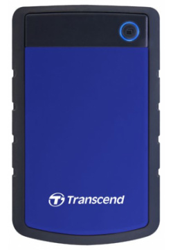 Внешний жесткий диск Transcend StoreJet 25H3 1Tb (TS1TSJ25H3B) синий Емкость: 1000 ГБ