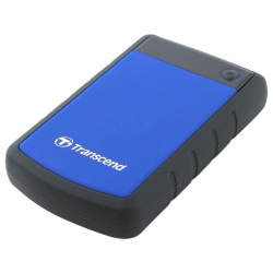 Внешний жесткий диск Transcend StoreJet 25H3 2Tb синий (TS2TSJ25H3B) Емкость: 2000 ГБ