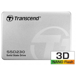 SSD накопитель Transcend SATA III/128Gb/2 5 (TS128GSSD230S) Тип: SSD; Игровой: есть
