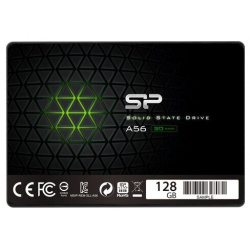 SSD накопитель Silicon Power Ace A56 SATA III/128Gb/2 5 (SP128GBSS3A56B25) Емкость: 128 ГБ