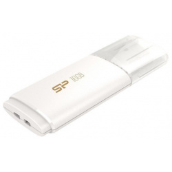 USB Flash Drive 16Gb  Silicon Power Blaze B06 3 0 White SP016GBUF3B06V1W