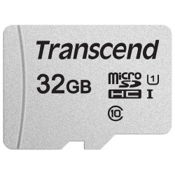 Карта памяти 32Gb  Transcend 300S MicroSDHC Class 10 UHS I TS32GUSD300S