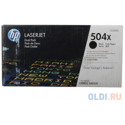Картридж HP CE250XD 10500стр Черный для Color LaserJet CP3525/CM3530