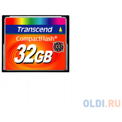 Карта памяти Compact Flash 32GB Transcend Premium  1066x (TS32GCF1000) TS32GCF1000