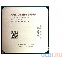 Процессор AMD Athlon 3000G YD3000C6M2OFH AM4 (YD3000C6M2OFH)