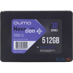 QUMO SSD 512GB QM Novation Q3DT 512GSCY {SATA3 0}