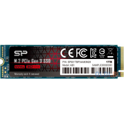 SSD накопитель Silicon Power P34A80 1 Tb PCI E 3 0 x4 SP001TBP34A80M28 Твердотельный