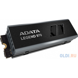 Твердотельный накопитель/ ADATA SSD LEGEND 970  2000GB M 2(22x80mm) NVMe 2 0 PCIe 5 x4 3D NAND R/W 10000/10000MB/s IOPs 1 400 000/1 T A Data SLEG 2000GCI