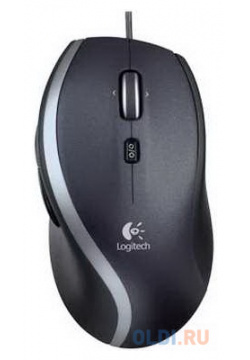 Мышь проводная Logitech Corded M500s чёрный USB 910 005784
