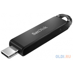Флеш Диск Sandisk 256Gb Type C SDCZ460 256G G46 USB3 1 черный