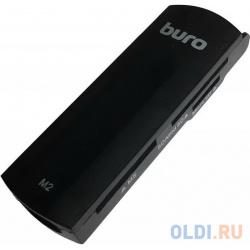 Картридер внешний Buro BU CR 108 USB2 0 черный