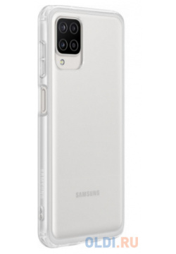 Чехол (клип кейс) Samsung для Galaxy A12 Soft Clear Cover прозрачный (EF QA125TTEGRU) EF QA125TTEGRU Ч