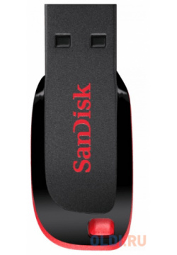 Флеш Диск Sandisk 64Gb Cruzer Spark SDCZ61 064G G35 USB2 0 черный