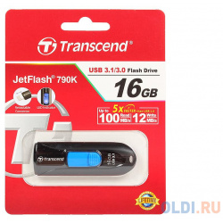 Внешний накопитель 16GB USB Drive  Transcend TS16GJF790K Флешка Jetflash 790 USB3