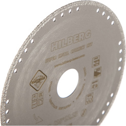 Отрезной алмазный диск Hilberg 502125 Super Metall Correct Cut
