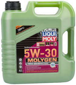 НС синтетическое моторное масло LIQUI MOLY 21225 Molygen New Generation DPF 5W 30