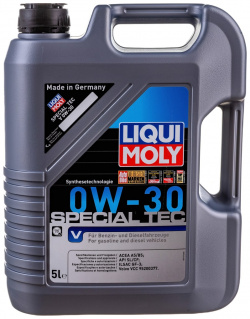 Синтетическое моторное масло LIQUI MOLY 2853 Special Tec V 0W 30 SL/CF;A5/B5