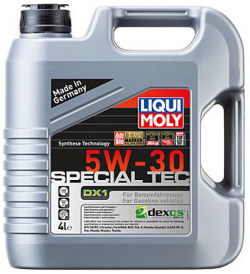 НС синтетическое моторное масло LIQUI MOLY 20968 Special Tec DX1 5W 30