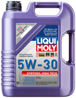 Синтетическое моторное масло LIQUI MOLY 20959 Synthoil High Tech 5W 30 CF/SM C3