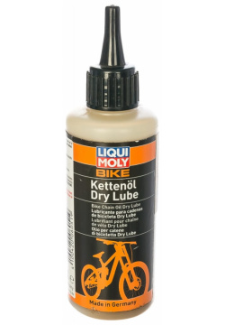 Смазка для цепи велосипедов  сухая погода LIQUI MOLY 6051 Bike Kettenol Dry Lube