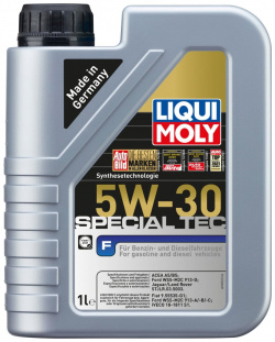 НС синтетическое моторное масло LIQUI MOLY 2325 Special Tec F 5W 30 A5/B5
