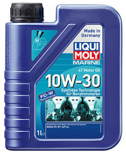 HC синтетическое моторное масло 4T для лодок LIQUI MOLY  Marine Motor Oil 10W 30 25022